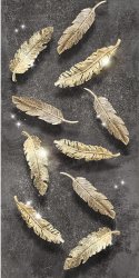 фотообои Золотистые перья