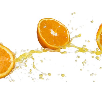 фотообои Половинки апельсина