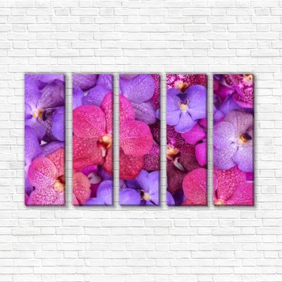 модульные картины С цветами орхидеи