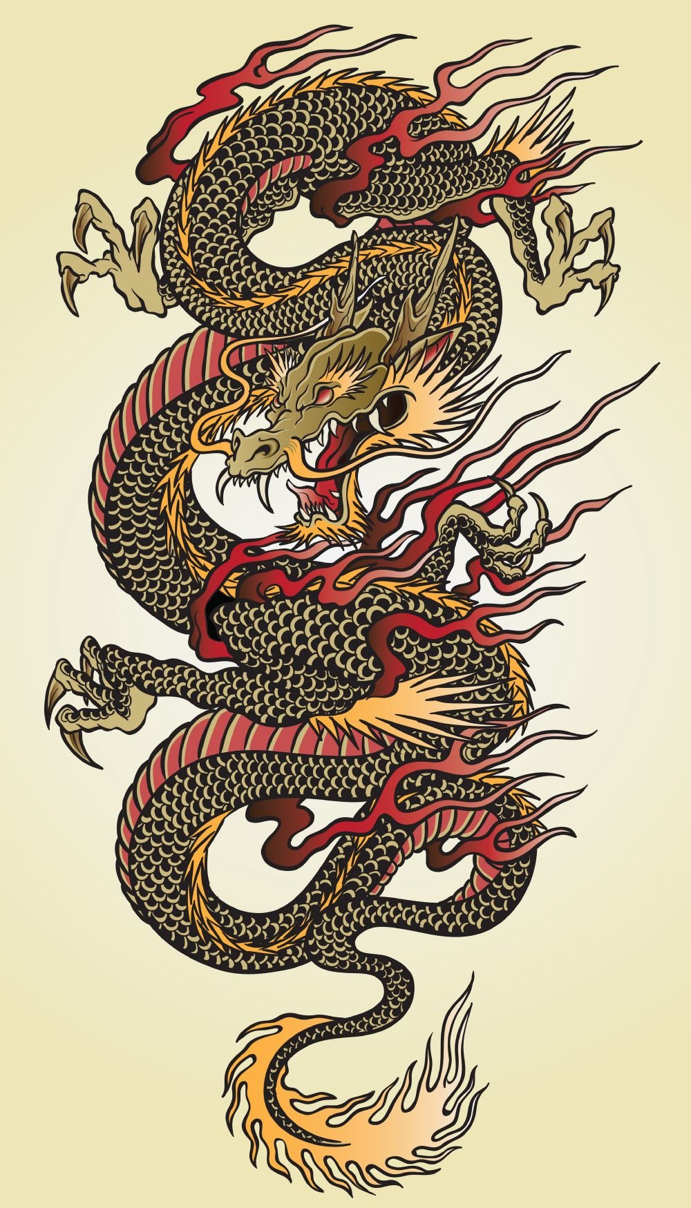 Asia dragon. Тяньлун дракон. Fuku Riu дракон. Тяньлун дракон тату. Японский Рю дракон.