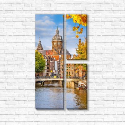 модульные картины Церковь Амстердама