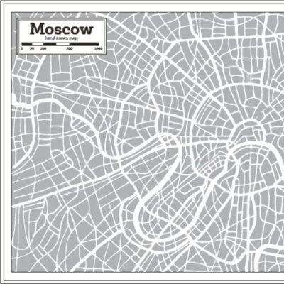 постеры Карта Москвы